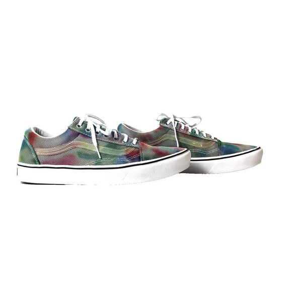 Vans ComfyCush Sneaker Mens 11.5 Multicolor Nylon Shoes Low Top Lace Up Women 13 - Picture 4 of 11